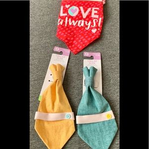 ❤️🎁Bundle of Boots & Barkley one bandana and two toe collar sliders M/L